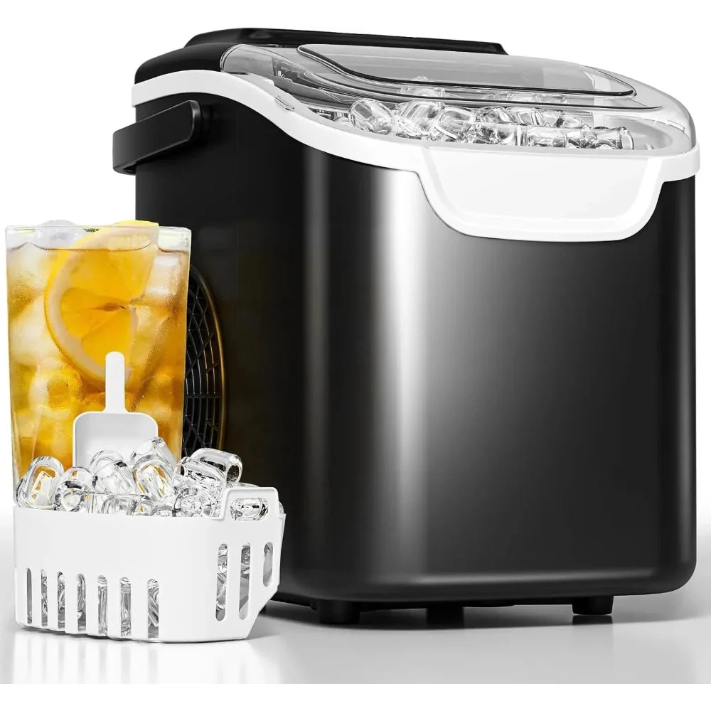 Countertop Ice Maker Nugget Portable Compact Kitchen - Image 1