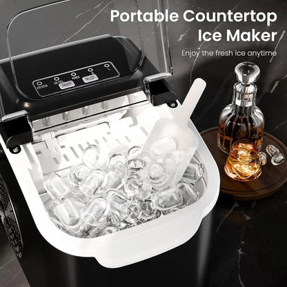 Countertop Ice Maker Nugget Portable Compact Kitchen