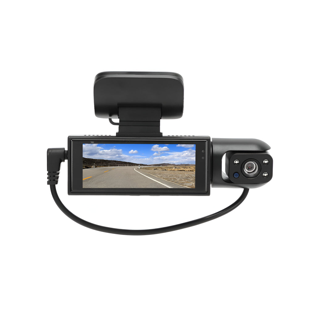 Dash Cam Dual Lens 1080P Car Driving Recorder Parking Monitor