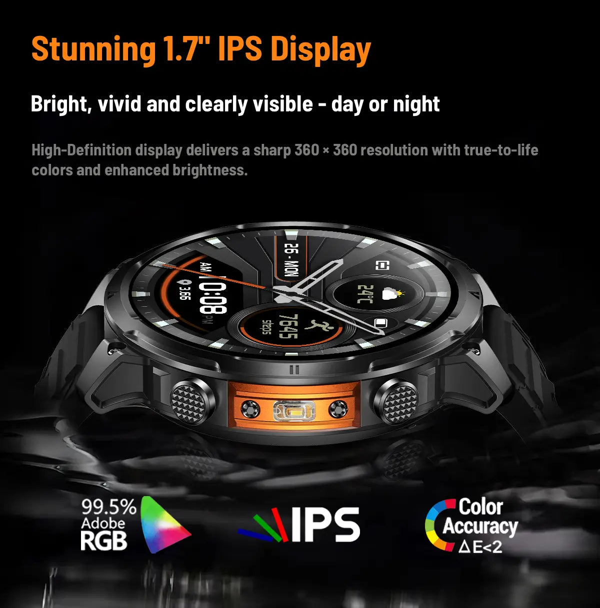smartwatch large display