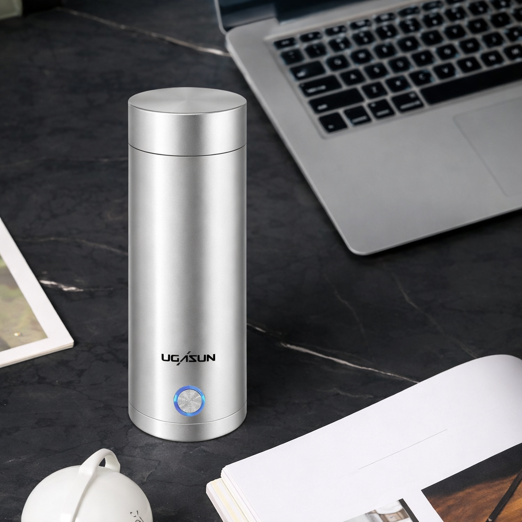 Electric Kettle Portable Travel Stainless Steel Mini Water Boiler