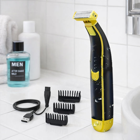 Electric Shaver Body Hair Trimmer USB Rechargeable