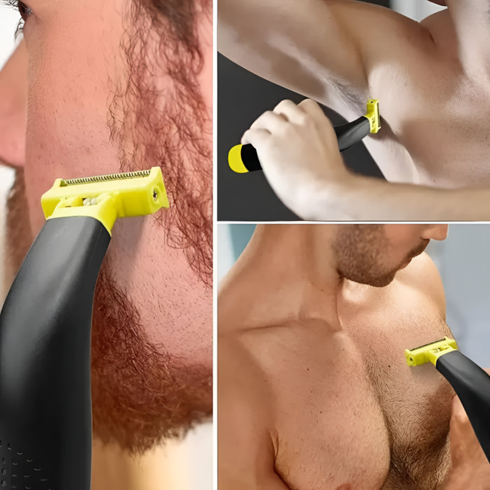 Electric Shaver Body Hair Trimmer USB Rechargeable
