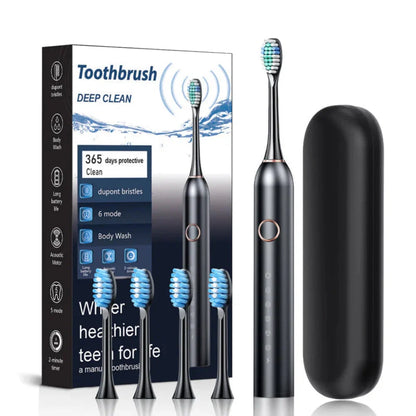 Electric Toothbrush Sonic Cleaning Rechargeable Travel Set