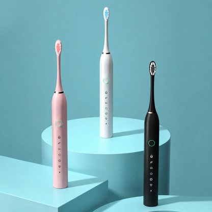 Electric Toothbrush Sonic Cleaning Rechargeable Travel Set