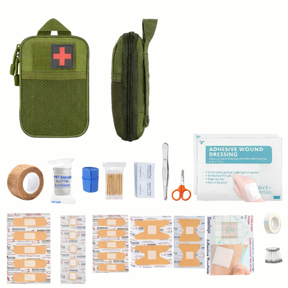 Emergency Survival Kit First Aid Tools Portable Gear Outdoor Safety