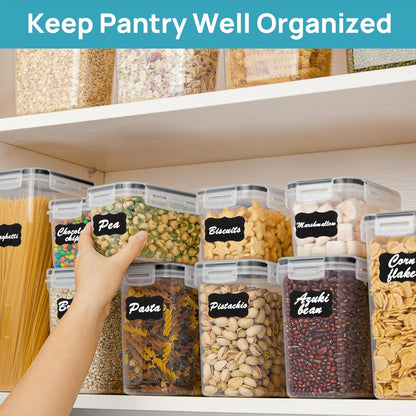 Food Storage Containers Airtight Stackable Clear Kitchen Set