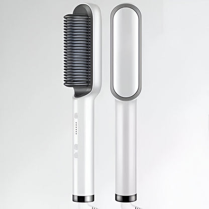 Hair Straightening Comb Heated Styling Brush Tool