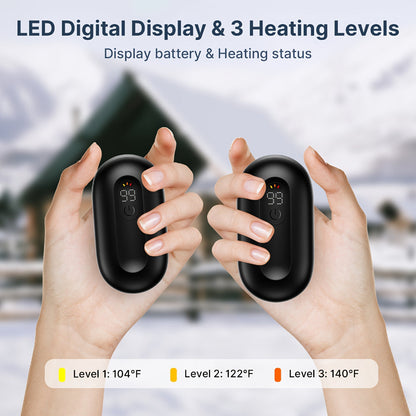 Hand Warmers Rechargeable Magnetic Pocket Heater Set