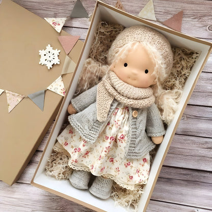 Handmade Cotton Doll Soft Toy for Imaginative Play and Creativity 4