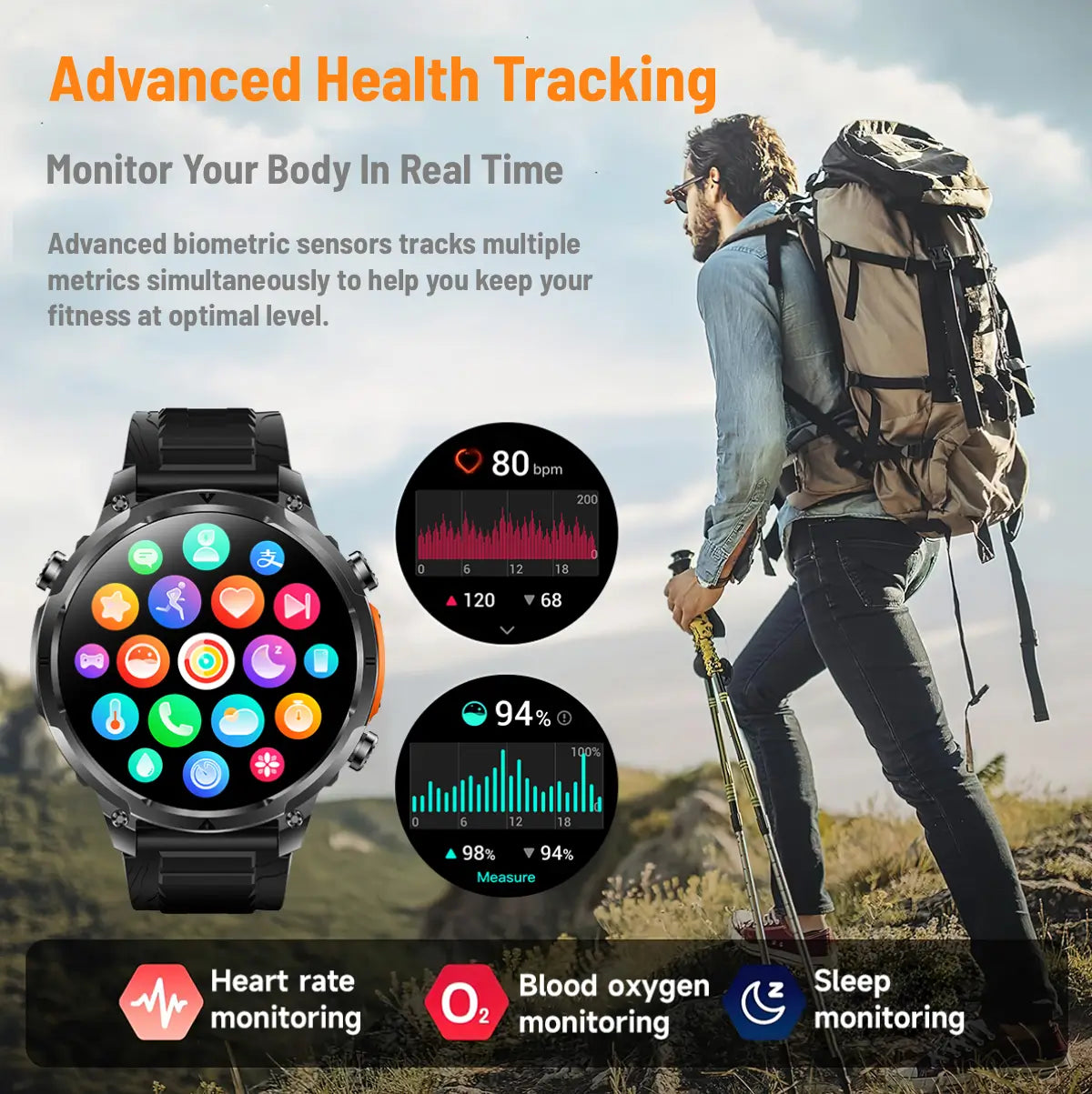 health tracking smartwatch
