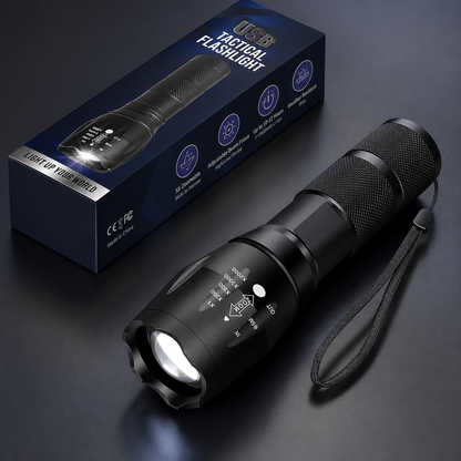 High Power Flashlight LED Tactical Waterproof Multi Mode
