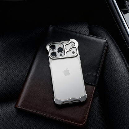 Phone Case Slim Titanium Alloy Protective Magnetic Cover
