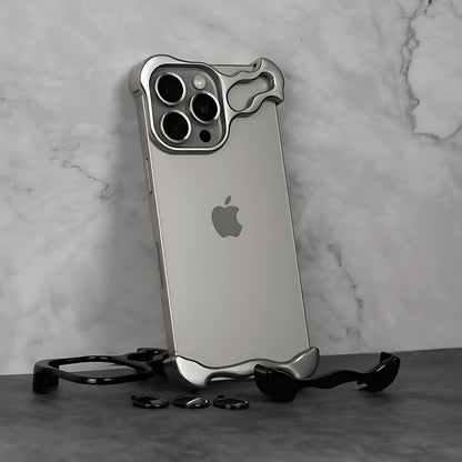 Phone Case Slim Titanium Alloy Protective Magnetic Cover