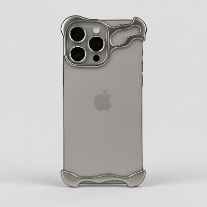 Phone Case Slim Titanium Alloy Protective Magnetic Cover