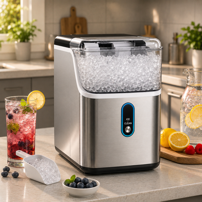 Ice Maker Cooling Countertop Ice Machine