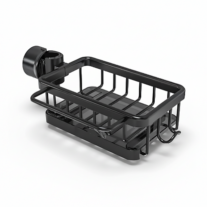 Kitchen Sink Organizer Aluminum Storage Basket Fast Drain Design