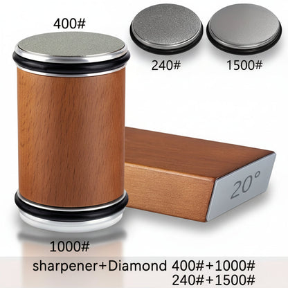 Knife Sharpener Magnetic Angle Diamond Stone Set