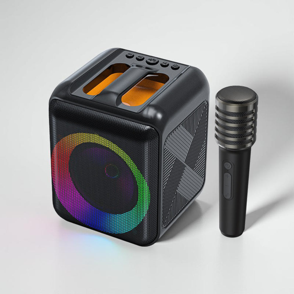 Karaoke Machine Bluetooth Portable Speaker Wireless Microphones