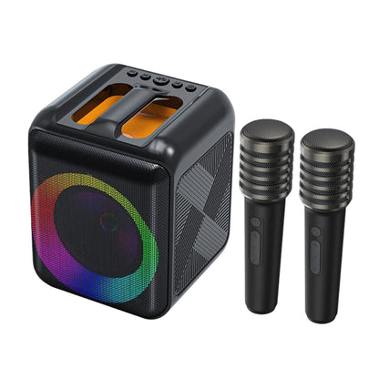 Karaoke Machine Bluetooth Portable Speaker Wireless Microphones