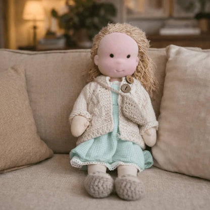 Kids Doll Toy Baby Doll Handmade Play Companion Gift Toy
