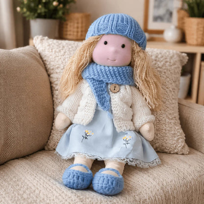 Kids Doll Toy Baby Doll Handmade Play Companion Gift Toy