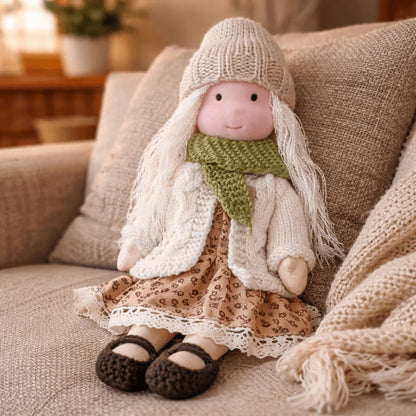 Kids Doll Toy Baby Doll Handmade Play Companion Gift Toy