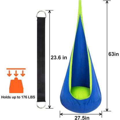 Kids Pod Swing Sensory Hanging Seat