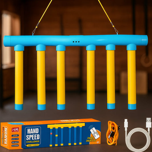 Kids Reflex Game Reaction Trainer Falling Stick Drop Challenge