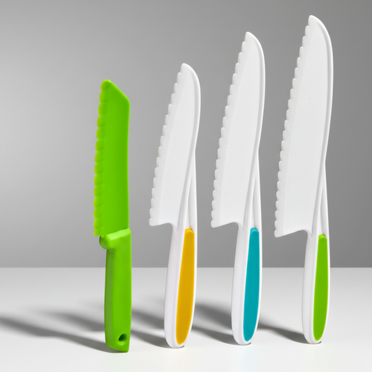 Kids Kitchen Set Child Safe Cooking Tools Beginner Chefs