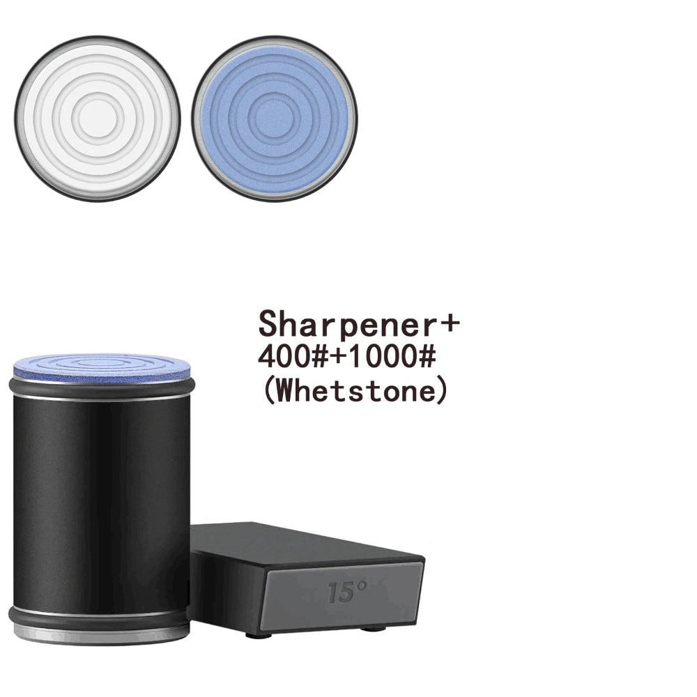 Knife Sharpener Rolling Wheel Dual Angle Steel Edge Tool
