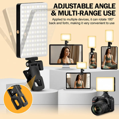 Selfie Light Clip On LED Phone Camera Light Adjustable Modes