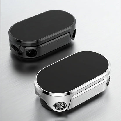 Car Phone Mount Magnetic Dashboard Foldable Alloy Holder