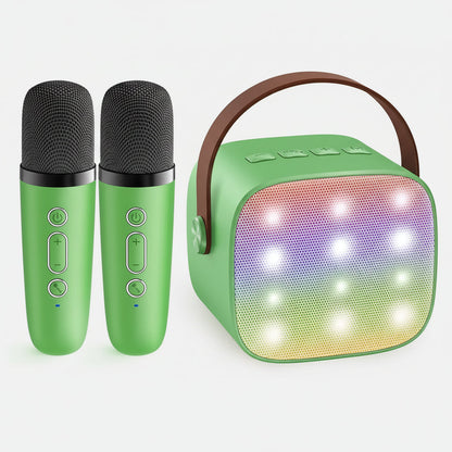 Karaoke Machine Bluetooth Portable Speaker Wireless Microphones