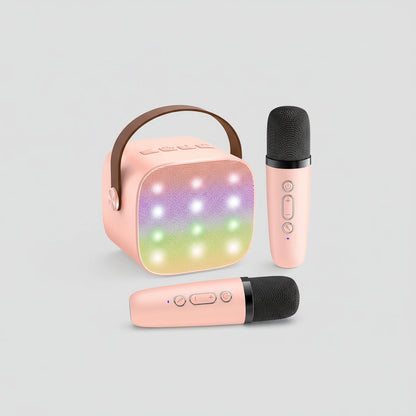 Karaoke Machine Bluetooth Portable Speaker Wireless Microphones