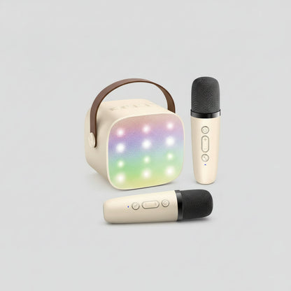 Karaoke Machine Bluetooth Portable Speaker Wireless Microphones