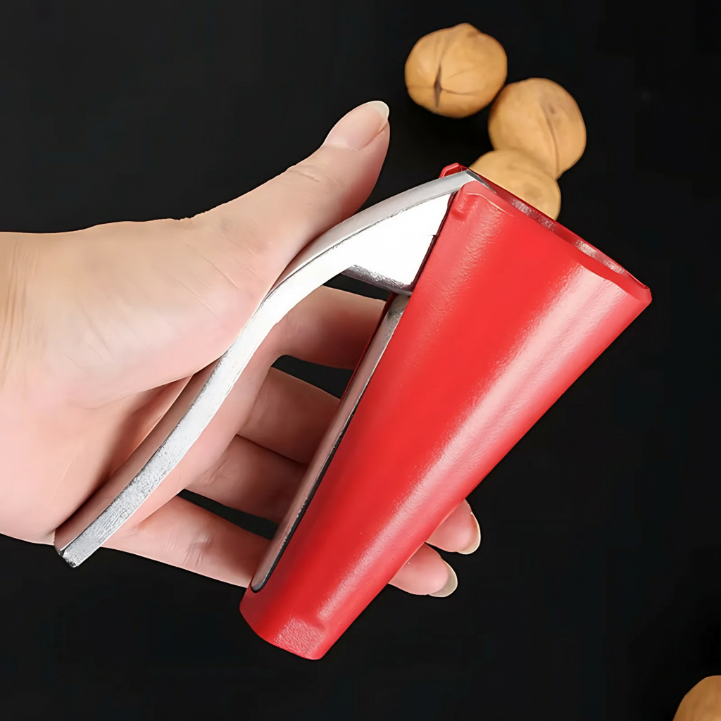 Nutcracker Aluminum Hand Tool Easy Lever Shell Opener