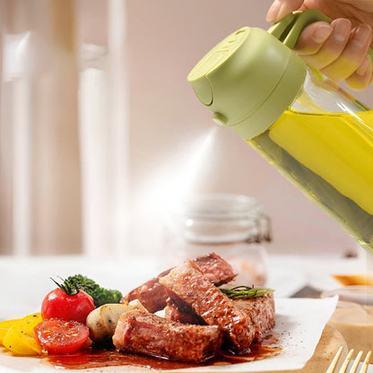 Oil Sprayer Glass Oil Dispenser Kitchen Refillable Spray