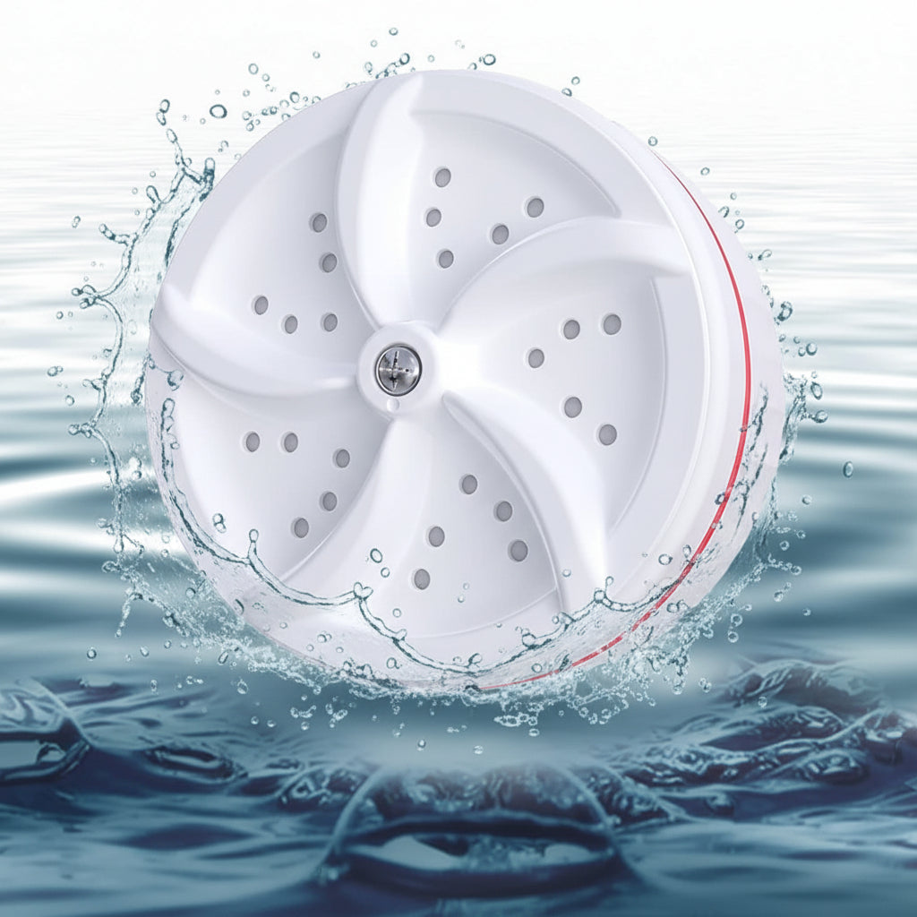 Mini Washing Machine Portable USB Ultrasonic Clothes Cleaner