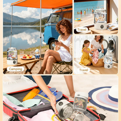 Portable Washing Machine Mini USB Compact Laundry Cleaner