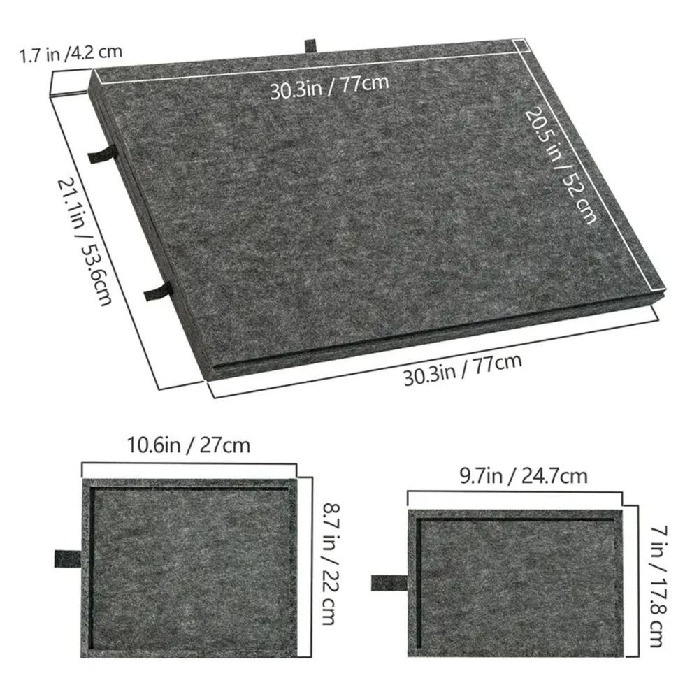 Puzzle Board Drawers Adjustable Jigsaw Puzzle Storage Case