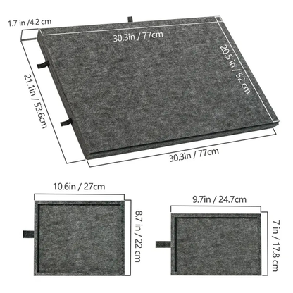 Puzzle Board Drawers Adjustable Jigsaw Puzzle Storage Case