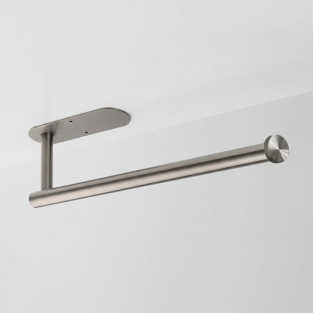 Paper Towel Holder Under Cabinet Black Stainless Steel