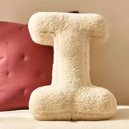 Pillow Alphabet Letter Decorative Throw Cushion Style