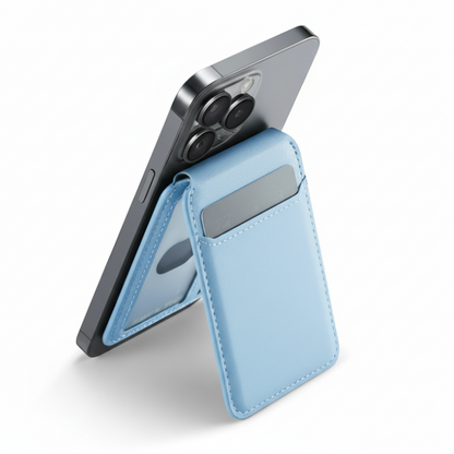 Phone Wallet Magnetic Stand Find My Tracking Card Holder