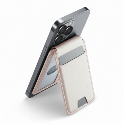 Phone Wallet Magnetic Stand Find My Tracking Card Holder