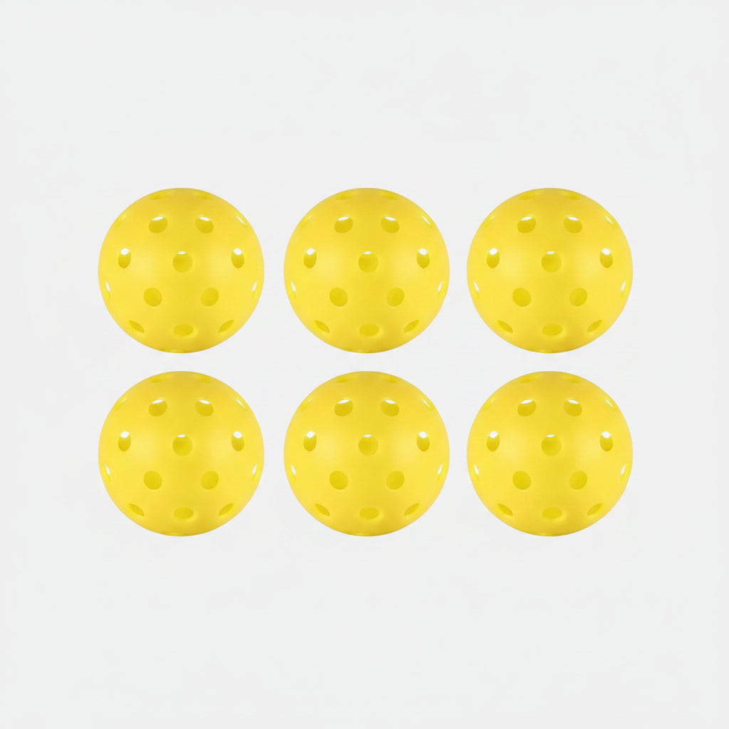 Pickleball Balls 40 Hole Outdoor Lightweight Training Balls