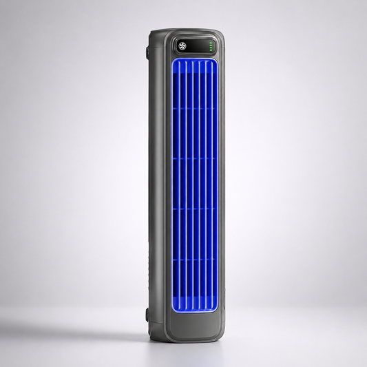 Portable Tower Small Fan Quiet Oscillating Desktop