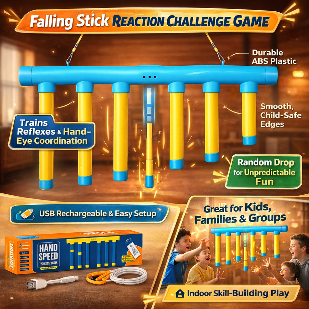 Reaction Game Falling Stick Trainer Kids Play