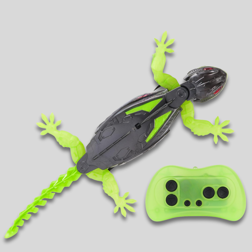 Remote Control Crawling Robot Lizard Toy Glow in the Dark Kids 0